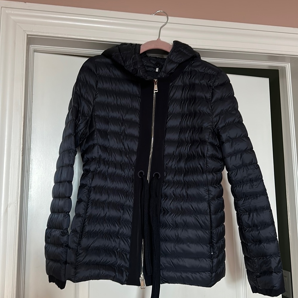 Moncler navy puffer
